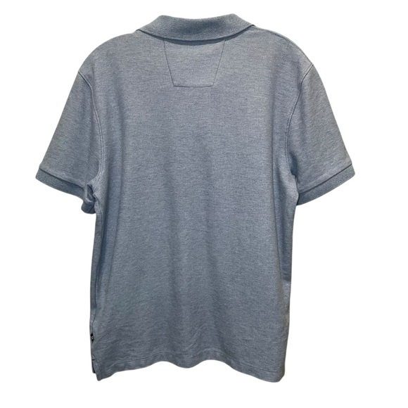 Nautica Performance Deck Polo Shirt Blue Short Sleeve Classic Fit Men’s Medium - Picture 4 of 6